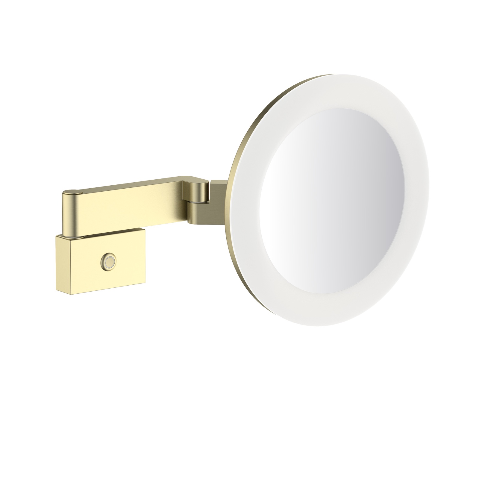 Косметическое зеркало с подсветкой Timo Petruma 15276/17 золото матовое