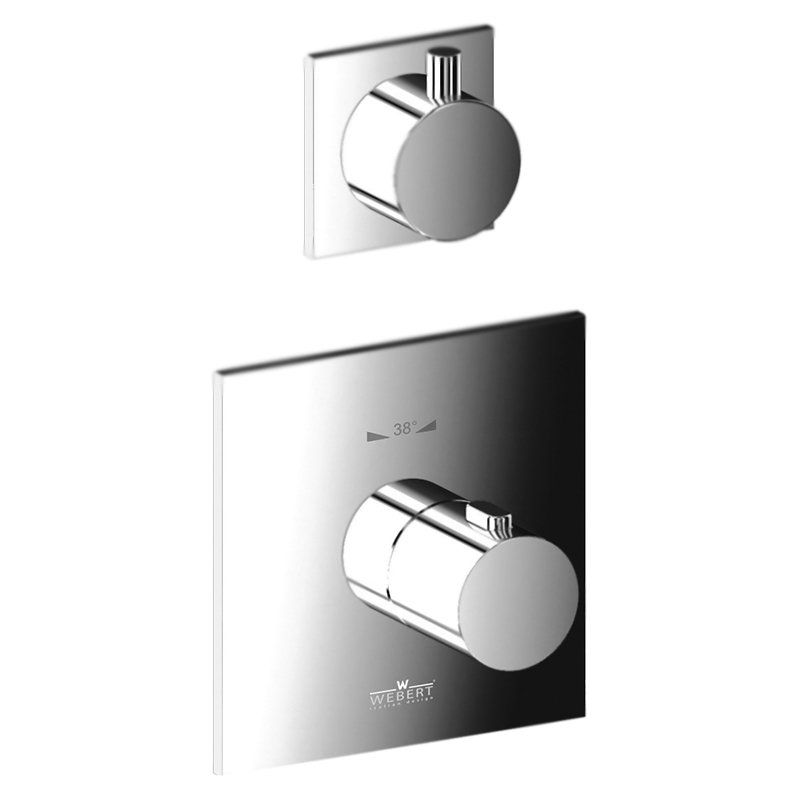 Смеситель для душа Webert Elio EL971302 Хром глянцевый