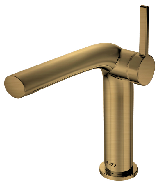 Смеситель для раковины Keuco Edition 400 51502030000 бронза шлифованная