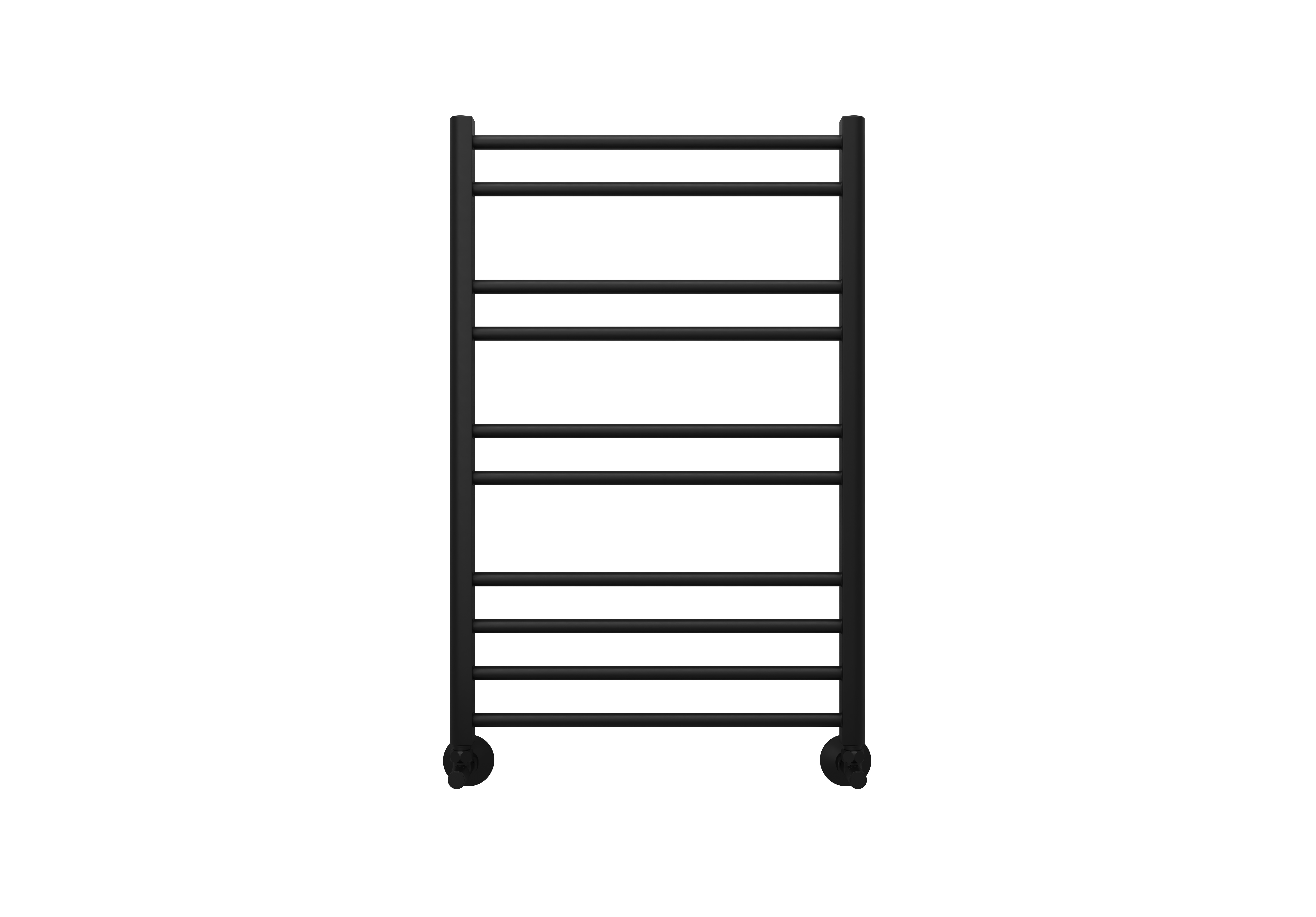 Полотенцесушитель водяной Aquatek Вега AQ DR1080BL 80х50 черный муар