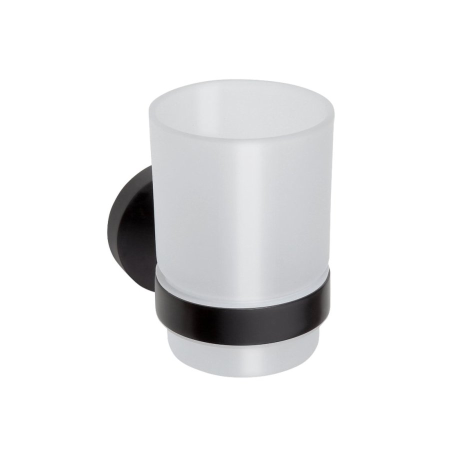 Стакан для ванной Sapho X-ROUND BLACK XB900 черный