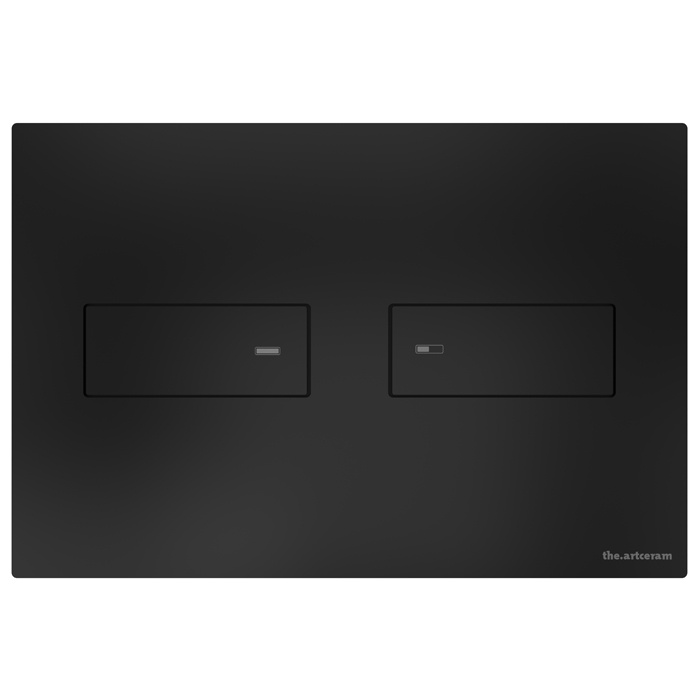 Кнопка смыва ArtCeram INOX-710 710.000.BM черный матовый