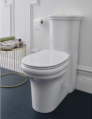 Унитаз напольный компакт Jacob Delafon Cleo UJAC102-0 без сиденья и бачка