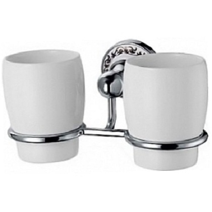 Стакан для зубных щеток Fixsen Bogema FX-78507 Хром Белый