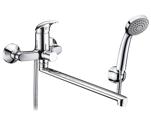 Смеситель для ванны с душем WasserKraft Isen 2602L хром