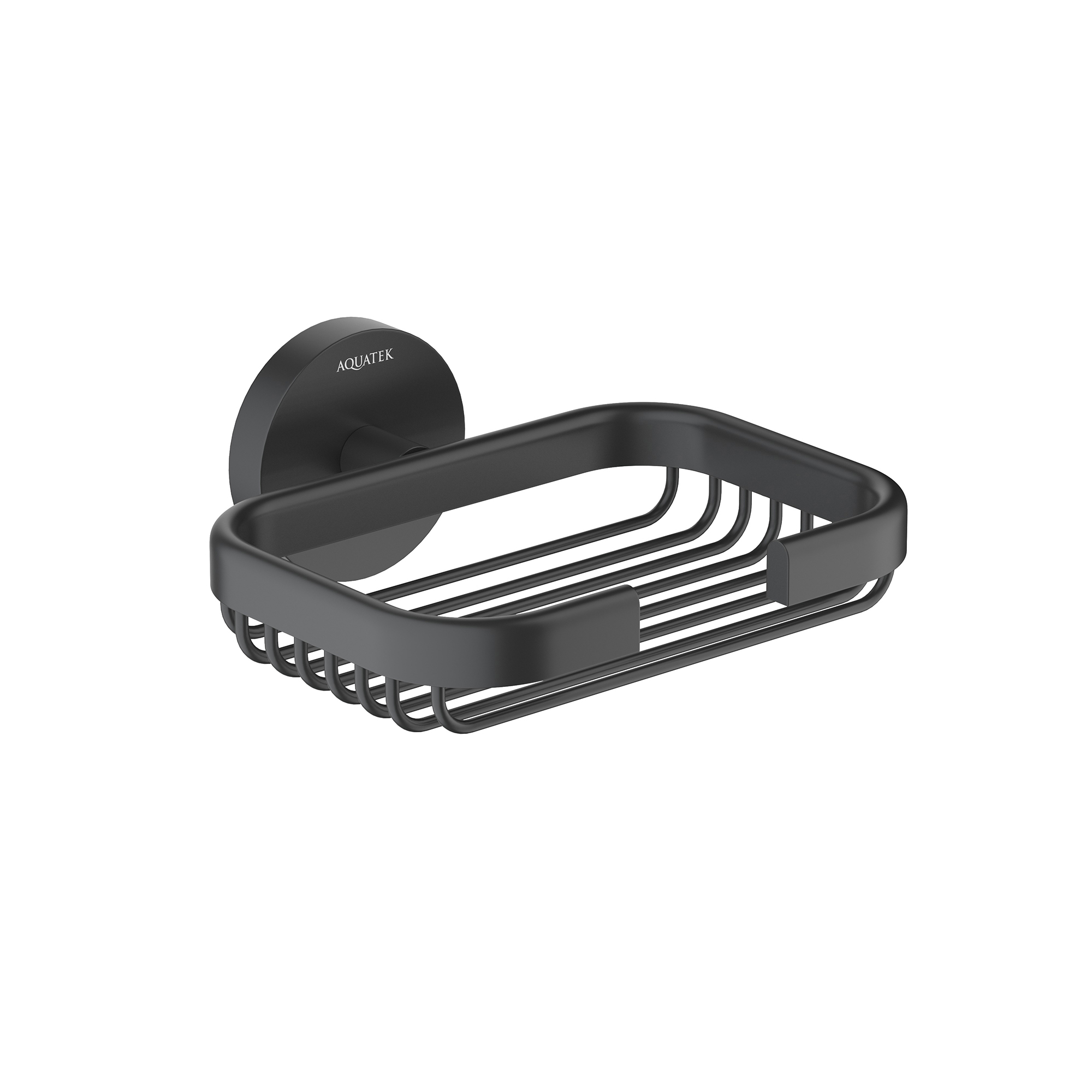 Мыльница-решетка Aquatek Бетта AQ4633MB черный матовый
