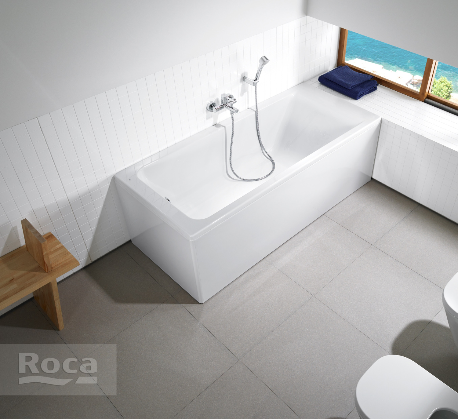 Акриловая ванна Roca Easy 170x80