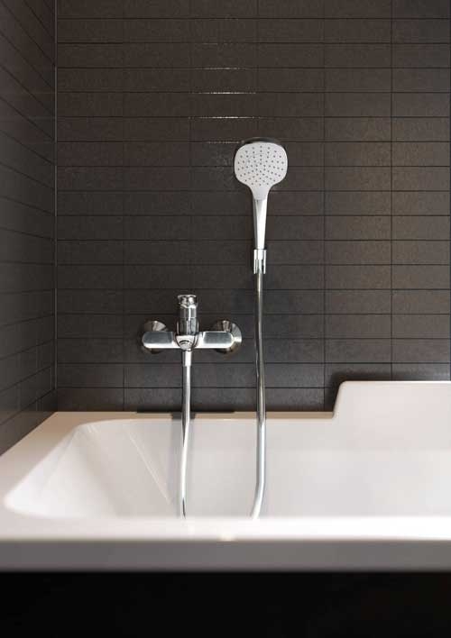 Душевой гарнитур Hansgrohe Croma Select E 26424400 Хром Белый