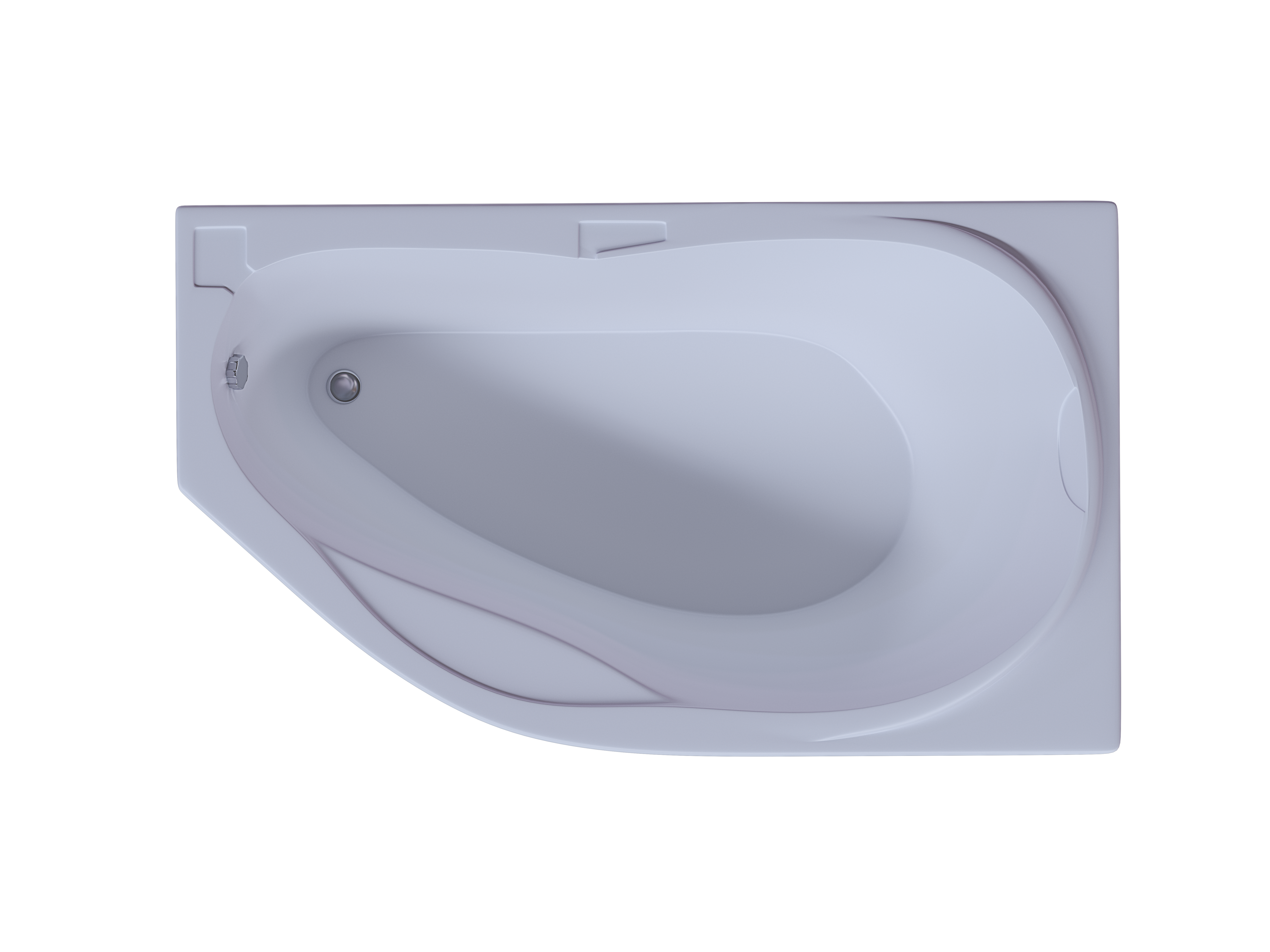 Акриловая ванна Aquatek Таурус 170x100 см R пустая с фр.экр.
