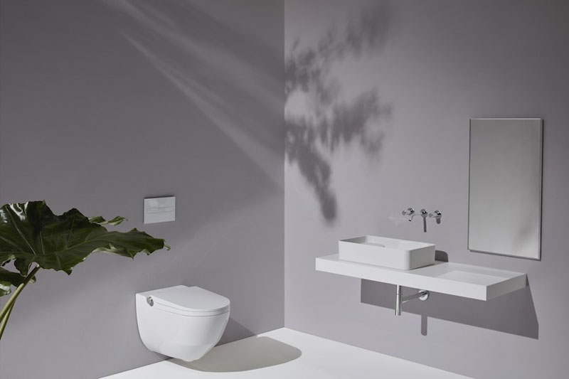 Унитаз биде Laufen Cleanet Riva Rimless 8.2069.1 подвесной с сиденьем Микролифт