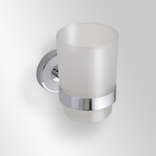 Стакан Bemeta Trend-i 104110018 Хром/Белый/Прозрачный