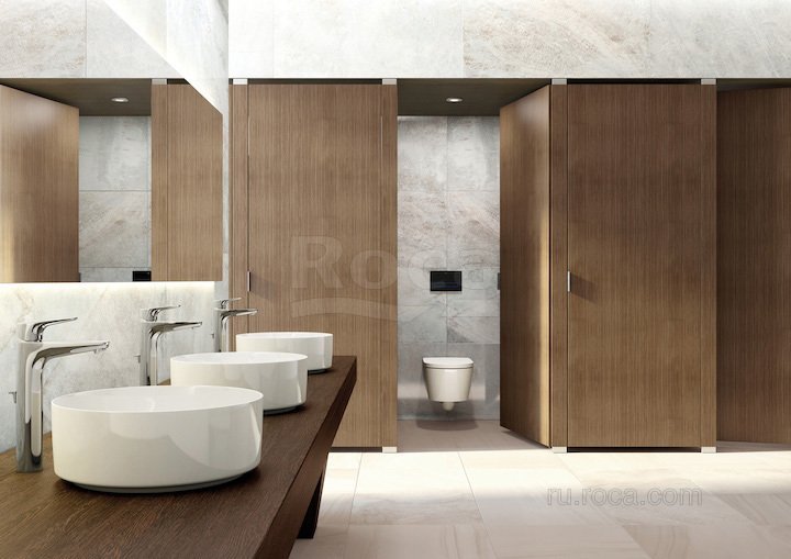 Раковина накладная 37см Roca Inspira 327523000 белый