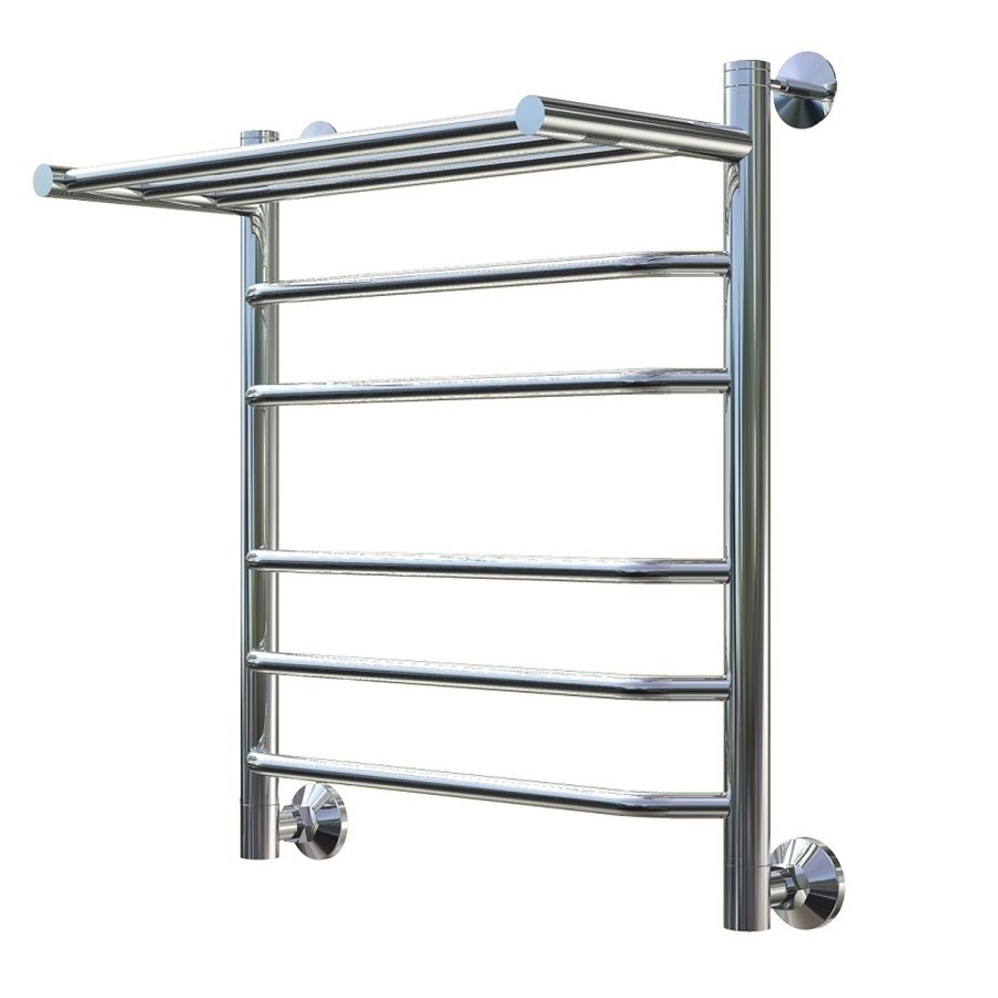 Полотенцесушитель водяной Тругор Браво серия 2 60х50 хром, с полкой