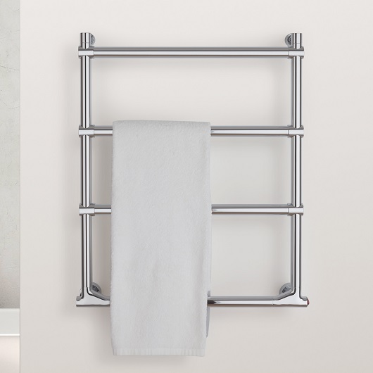 Полотенцесушитель электрический Margaroli Sole 5123704CRNB 64х40см хром