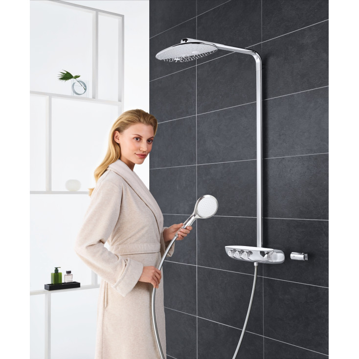 Душевая стойка Grohe Rainshower SmartControl 26250LS0 белый/хром