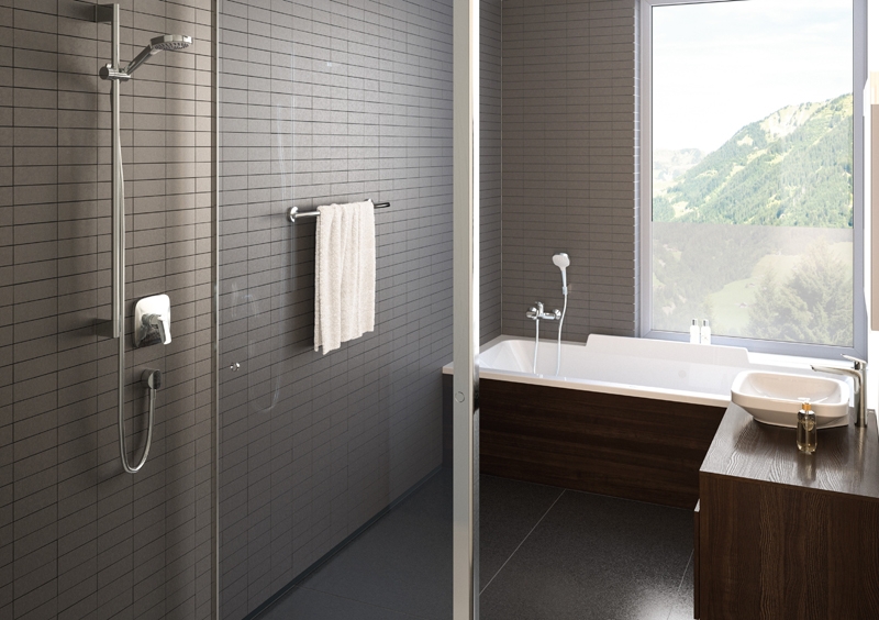 Ручной душ Hansgrohe Croma Select E 26812400 Хром Белый
