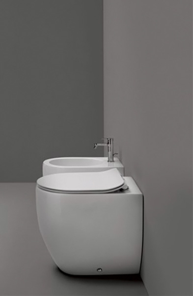 Унитаз Kerasan Flo 3118 приставной без сиденья