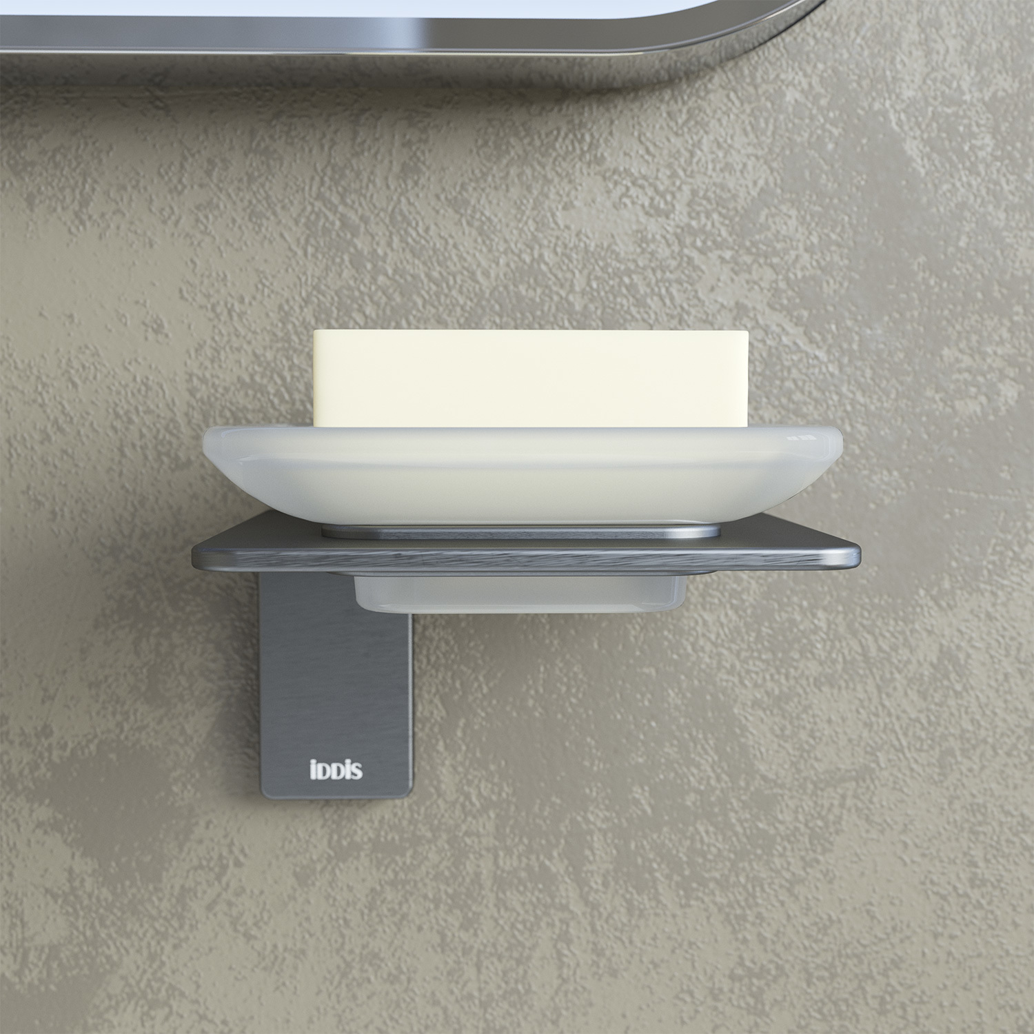 Мыльница для ванной IDDIS Slide SLIGMG0i42 графит