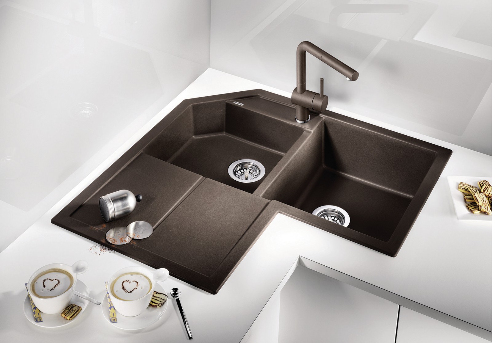 Смеситель для кухни Blanco Linus-S 516697 кофе