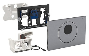 Кнопка смыва Geberit Sigma 10 115.890.SN.5 сталь