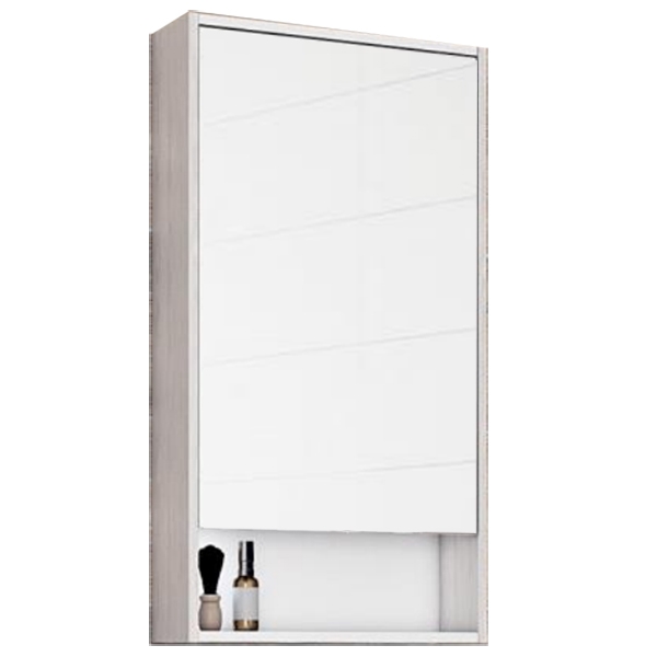 Зеркальный шкаф Акватон Рико 50 1A212302RIB90 Белый Ясень фабрик