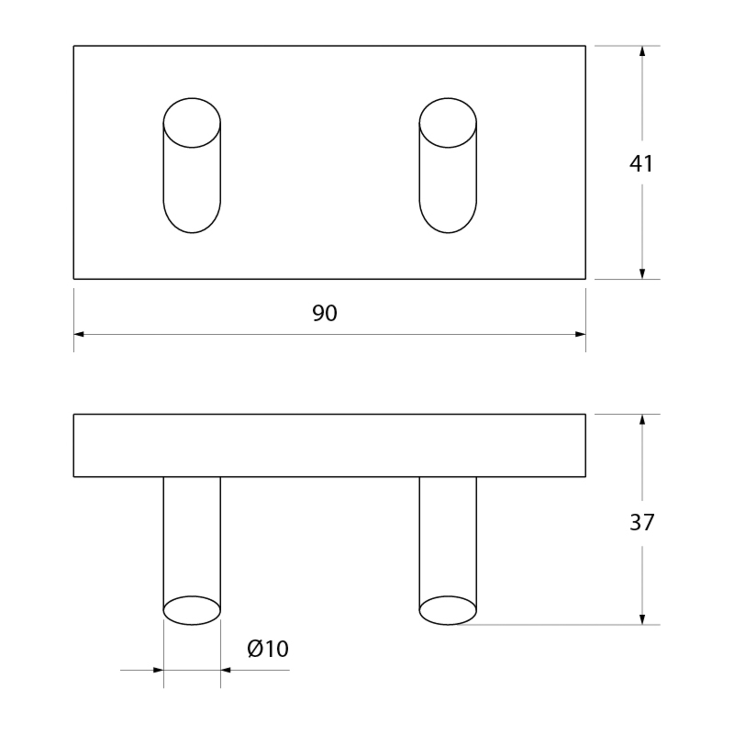 Крючок IDDIS Edifice EDISB20i41 хром