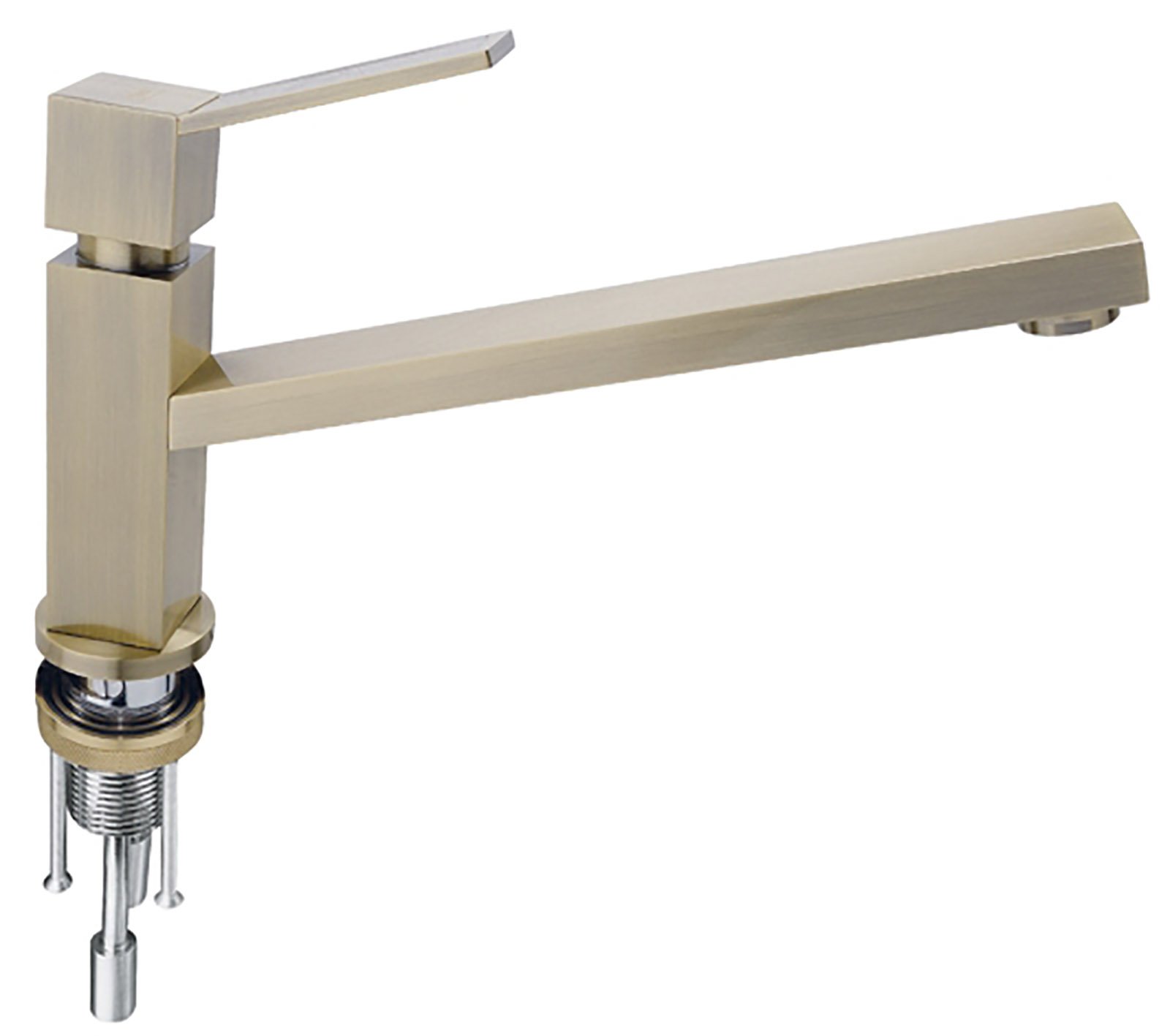 Смеситель для кухни Timo Tana 2593FN antique антик