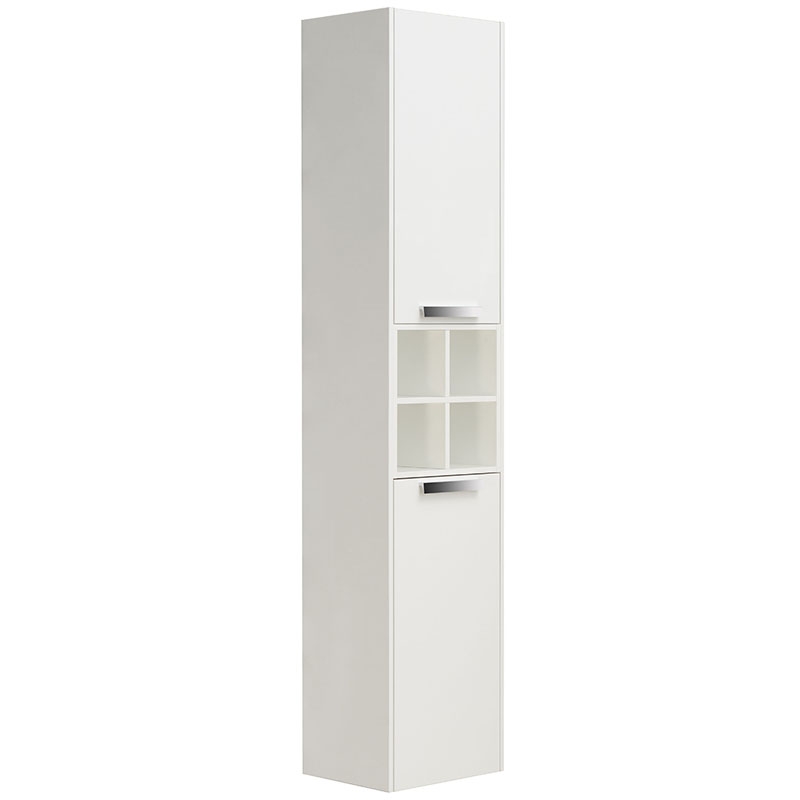 Шкаф-пенал Roca Lago 35 подвесной 857297806 Белый глянец