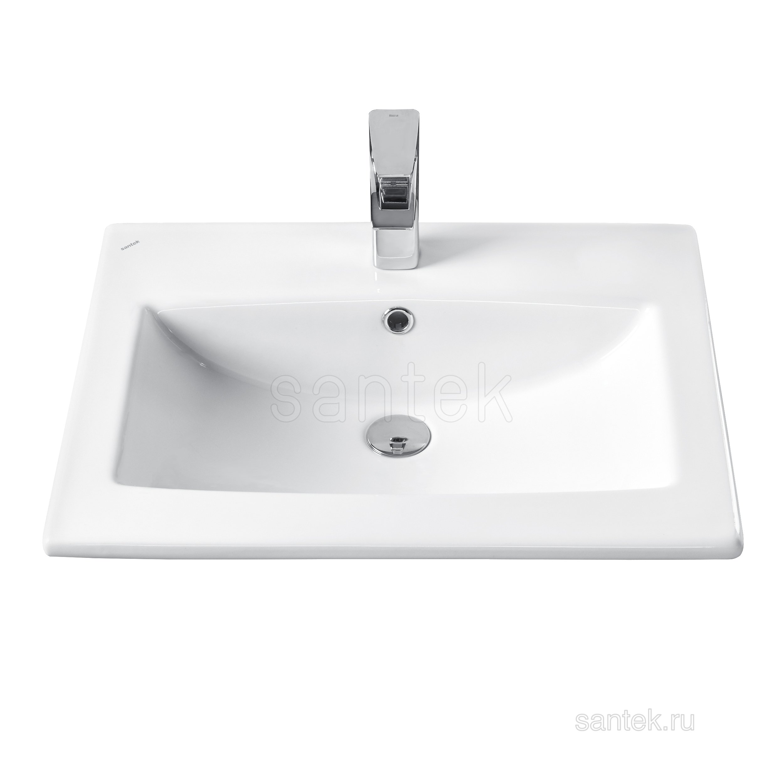 Раковина Santek Элина 60 отверстие под смеситель 1WH501606