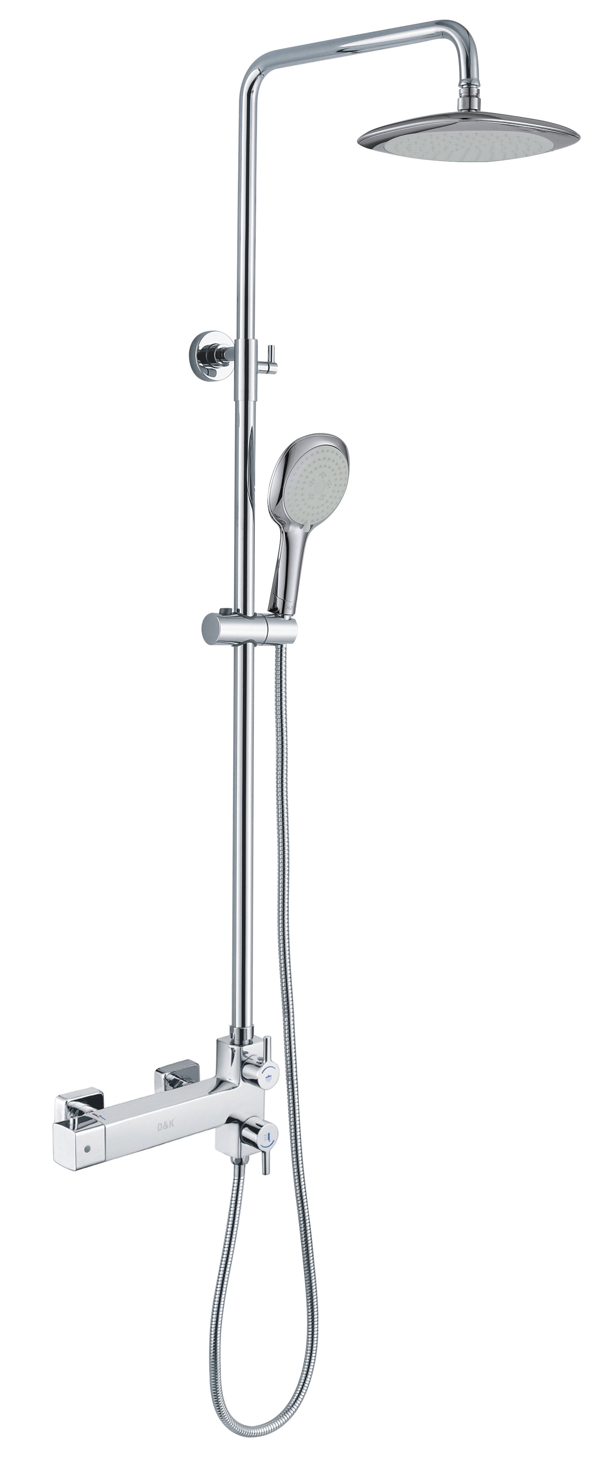 Душевая стойка D&K Bayern.Potsdam DA2173701B02 хром