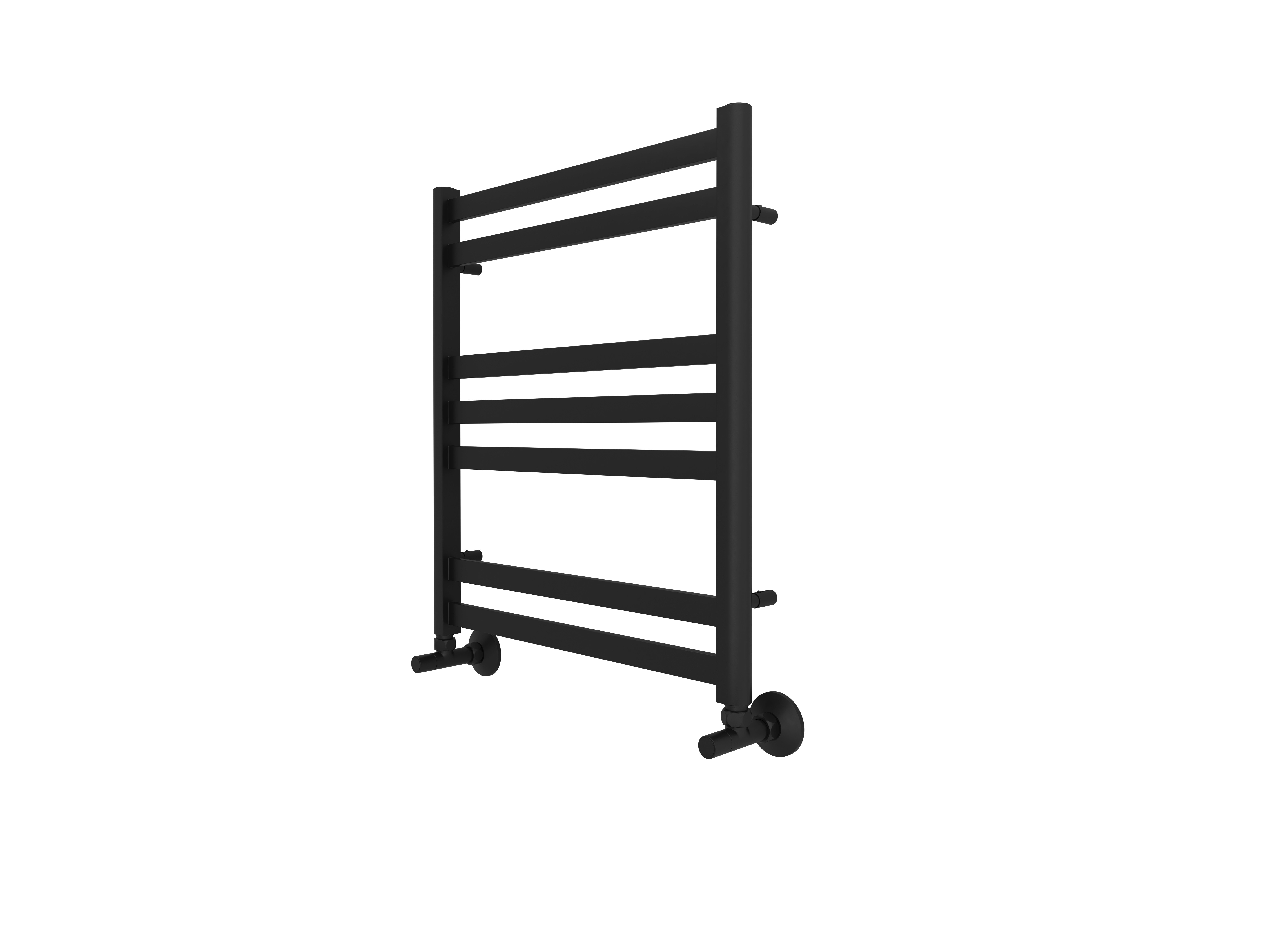 Полотенцесушитель водяной Aquatek Сириус AQ DP0760BL 60х50 черный муар