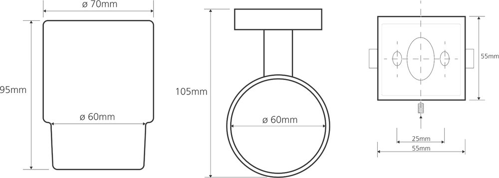 Держатель для стакана Bemeta Beta 132110012 Хром
