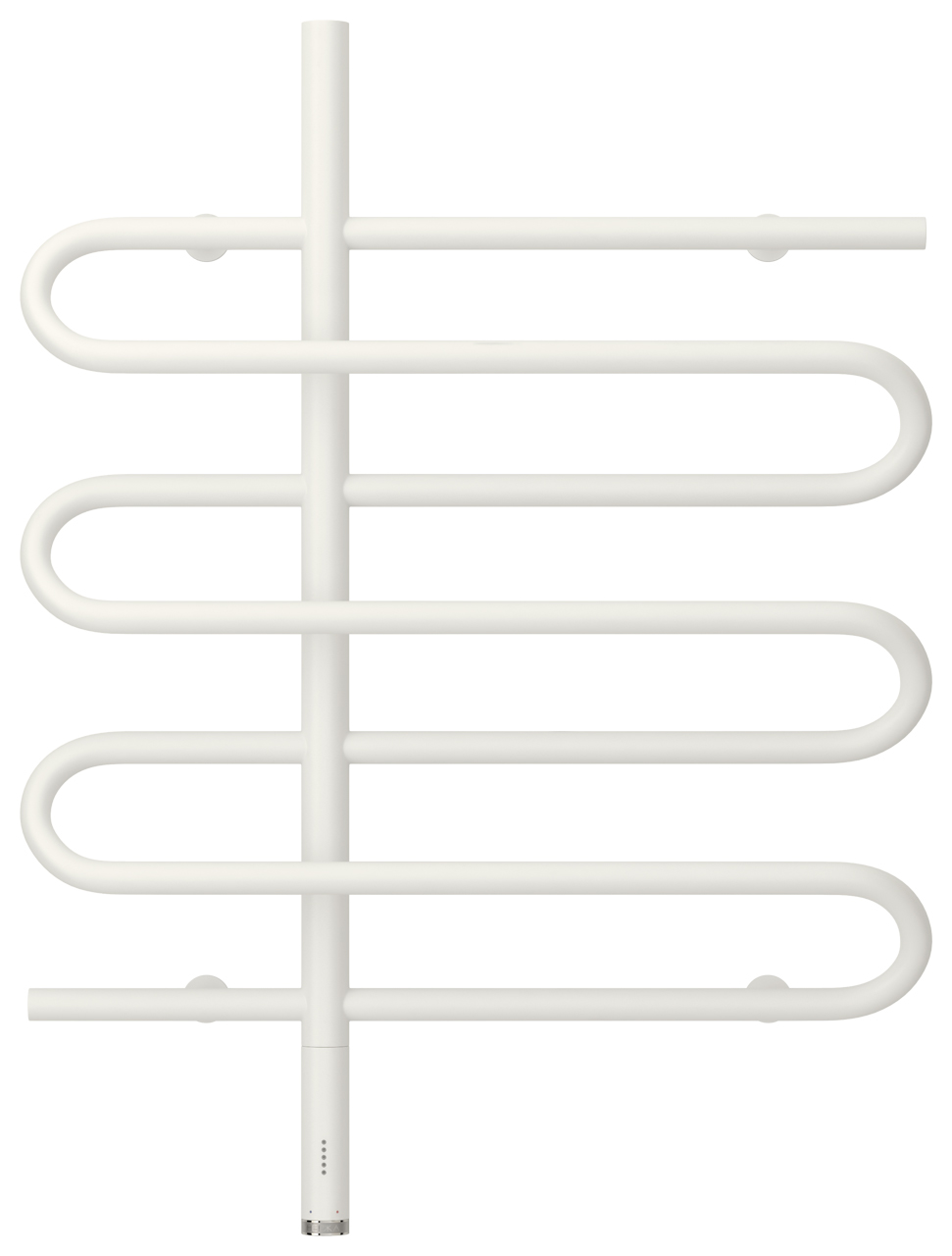 Полотенцесушитель электрический Сунержа Эпатаж 80х60 белый матовый, подключение левое