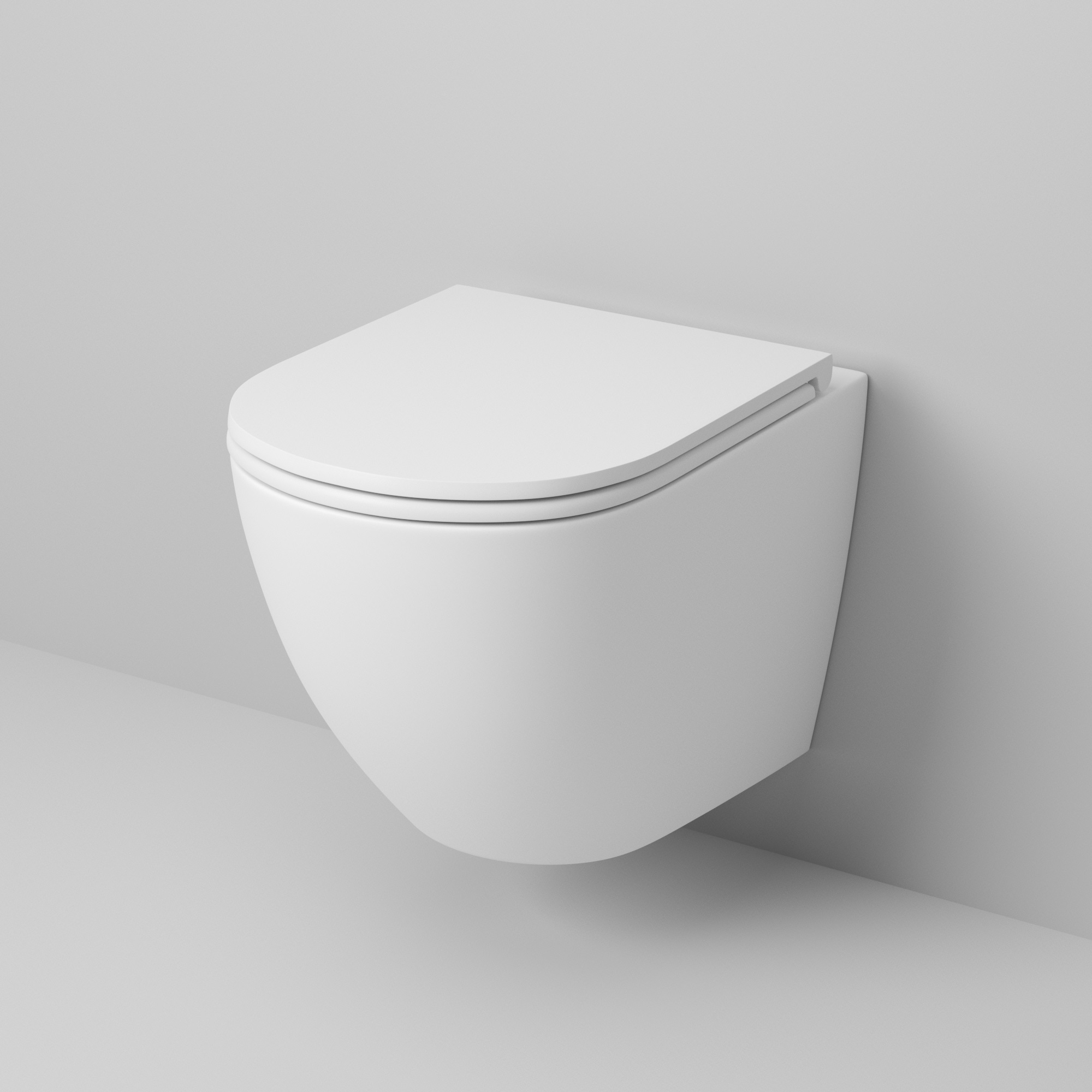 Унитаз подвесной Grossman GR-4455MS белый матовый, с сиденьем микролифт