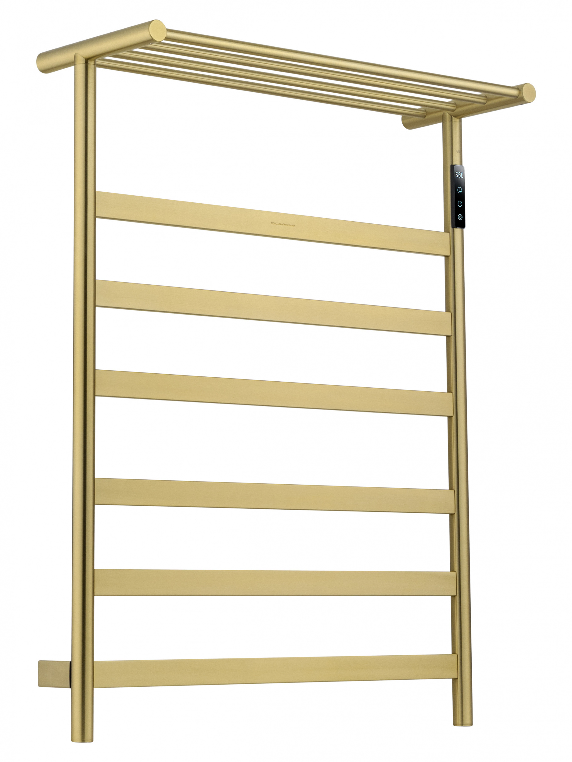 Полотенцесушитель электрический WONZON & WOGHAND ESSEN, Брашированное золото (WW-A403-BG)