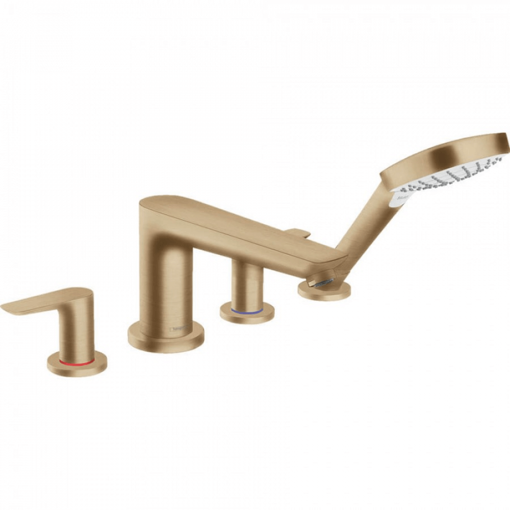 Смеситель на борт ванны Hansgrohe Talis E 71748140 бронза шлифованная
