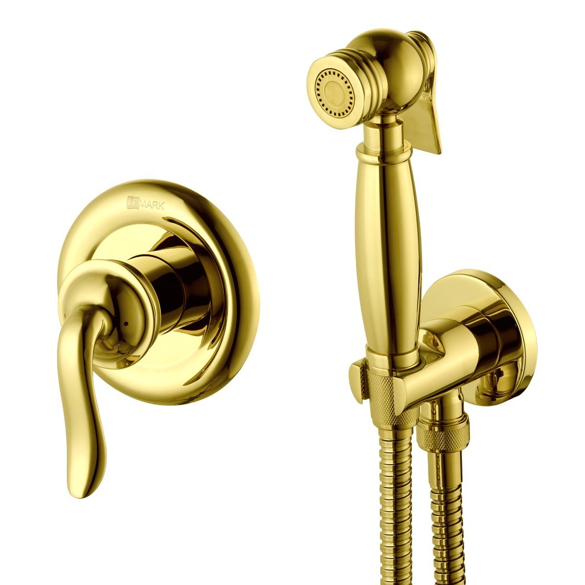 Смеситель для биде Lemark Brava LM4719G золото