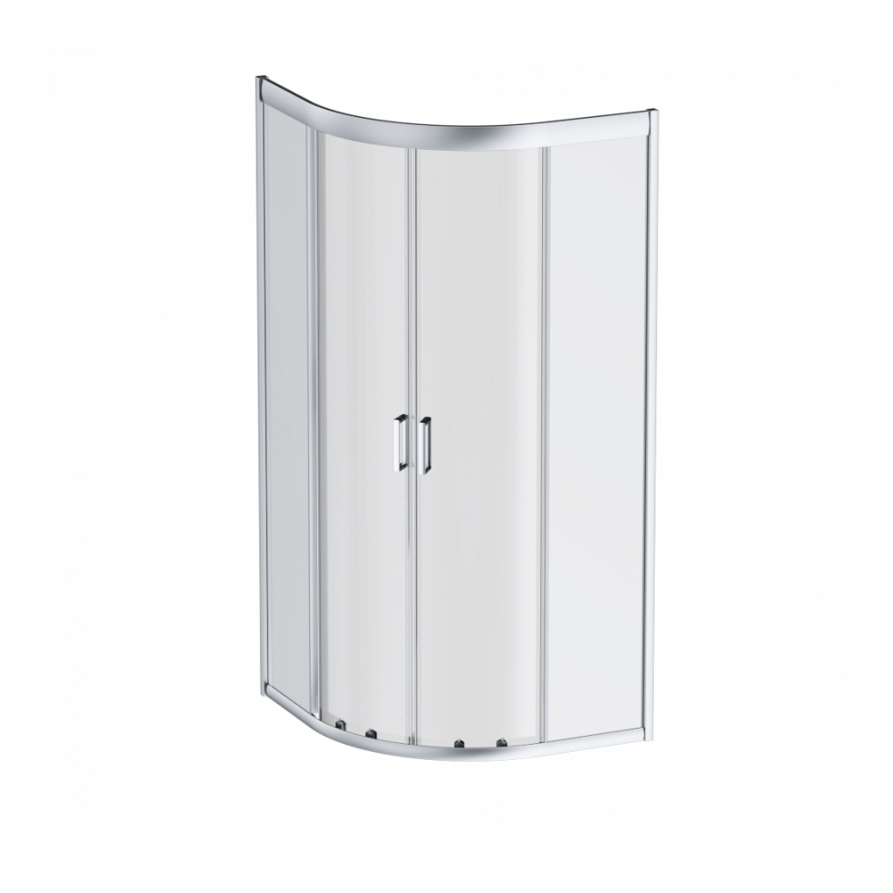 Душевой угол Am.Pm Gem 100x100x190 профиль хром, стекло прозрачное