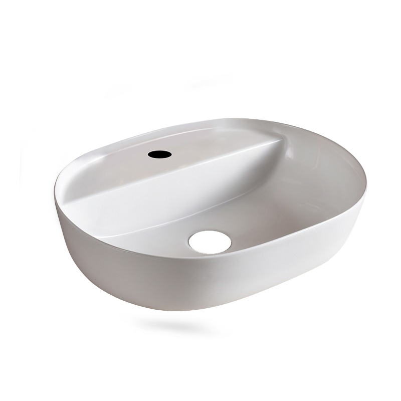 Раковина накладная 50см Point Виктория PN43066 белый