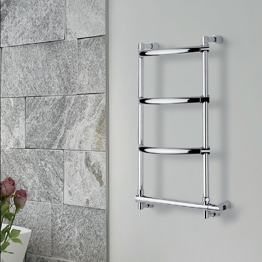 Полотенцесушитель электрический Margaroli Luna 532-4 5323704CRNB 660х470 хром