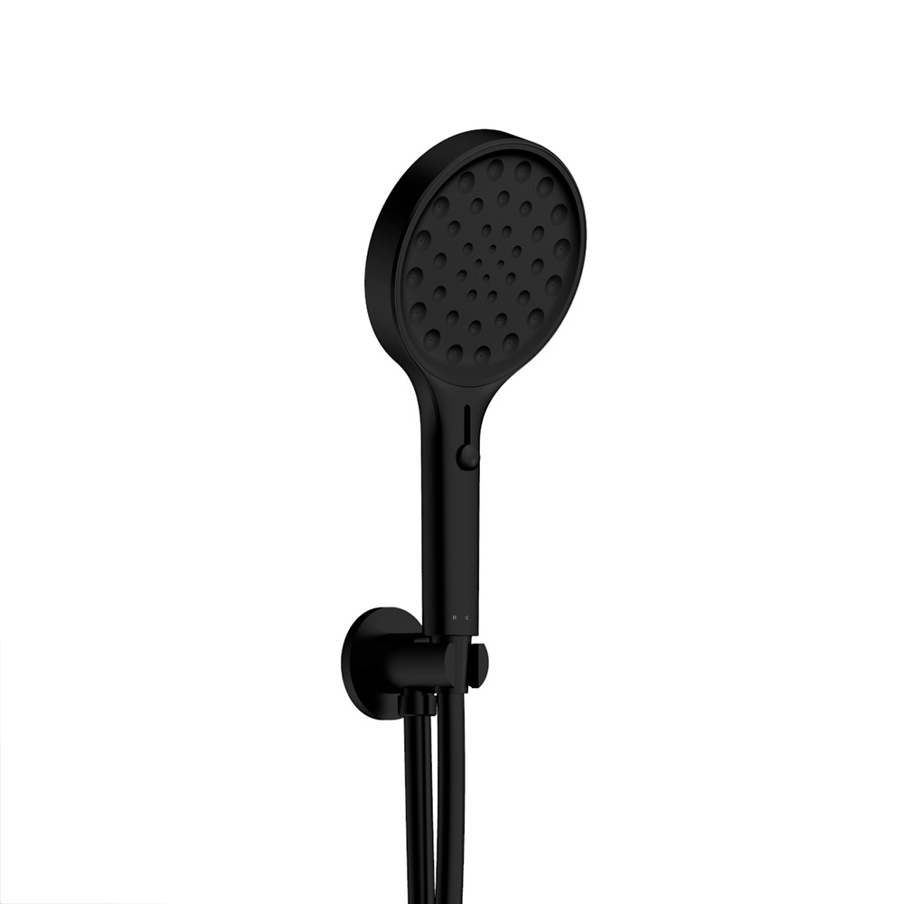 Встраиваемая душевая система со смесителем AQUAme AQM8402MB черный матовый