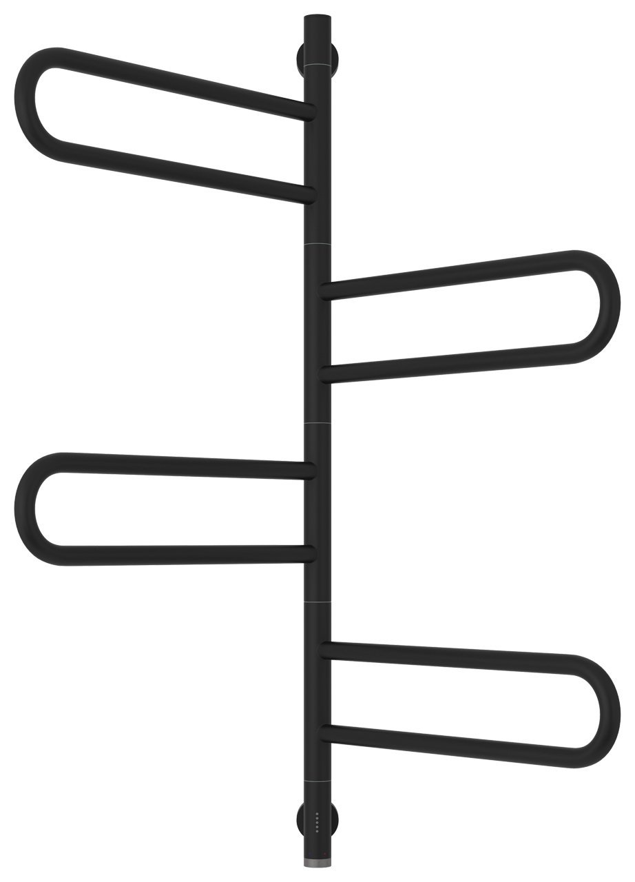 Полотенцесушитель электрический Сунержа Парео 97.8х53.5 черный матовый