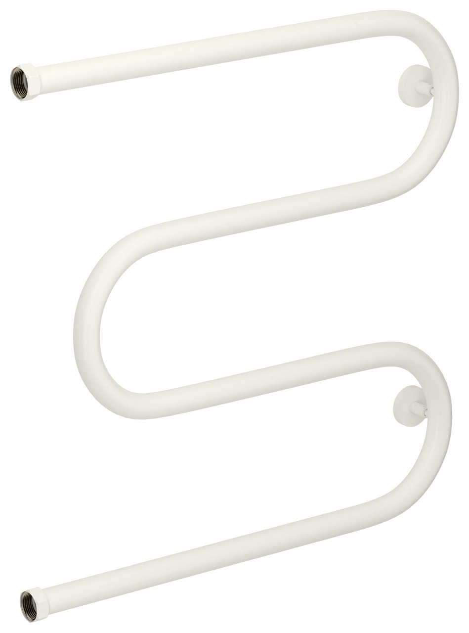 Полотенцесушитель водяной Сунержа М-образный 60х60 белый матовый