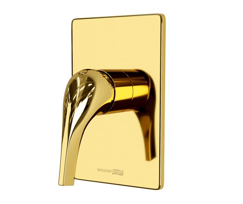 Смеситель для душа WasserKraft Sauer 7151 золото