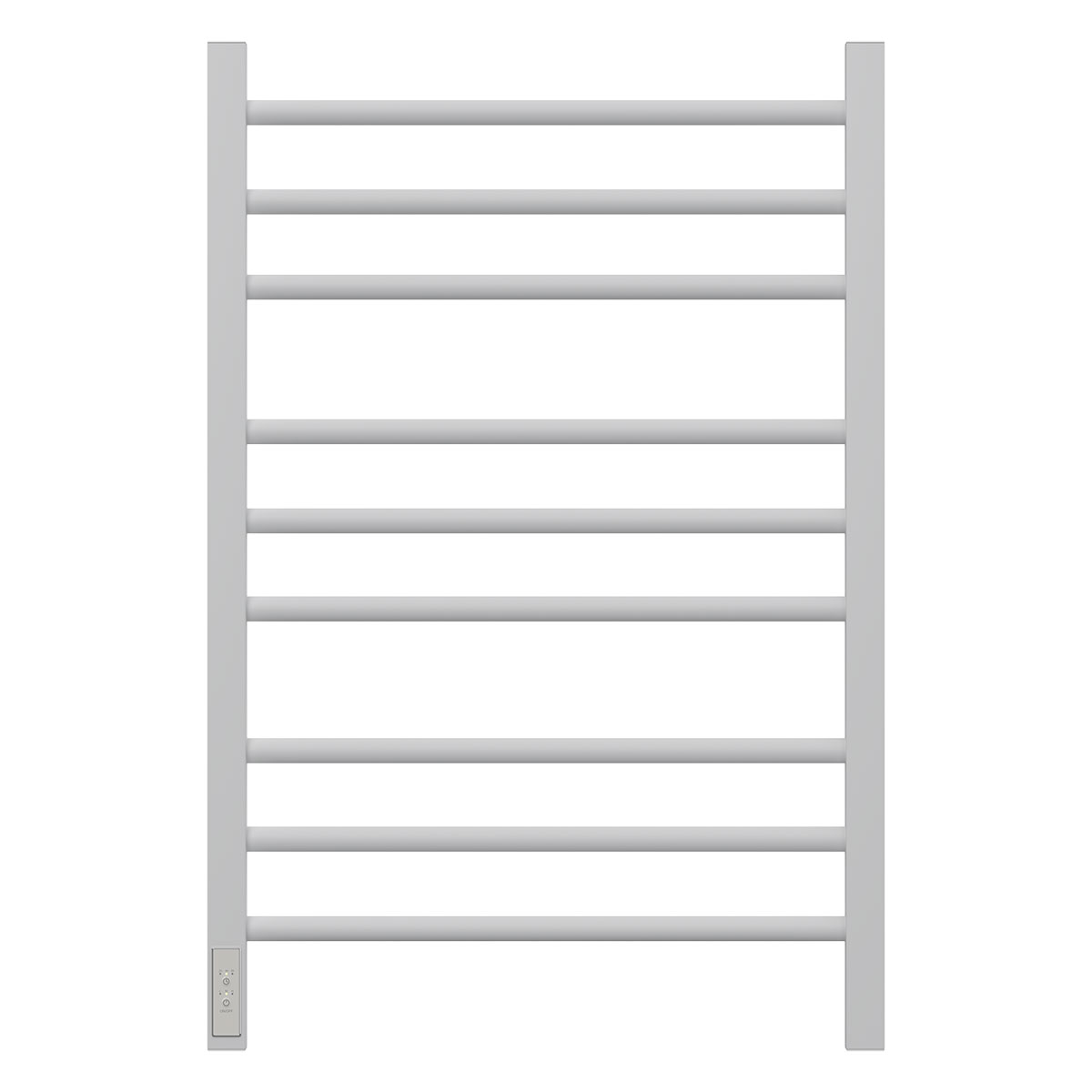 Полотенцесушитель электрический Point PN70758W П9 500x800, диммер слева, белый