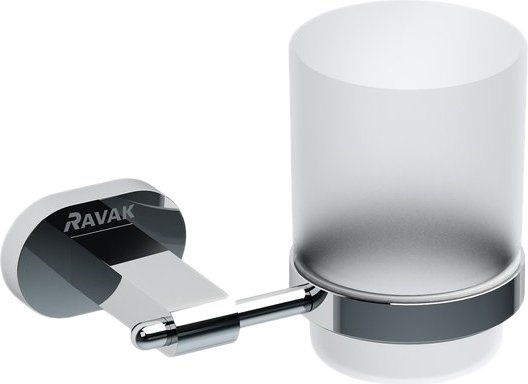 Стакан с держателем Ravak Chrome CR 210.00 Хром