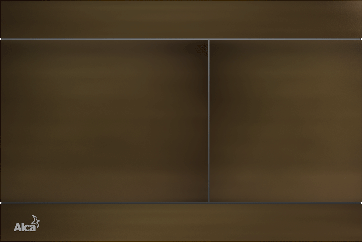 Кнопка смыва AlcaPlast Flat FUN-ANTIC бронза