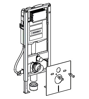 Инсталляция для подвесных унитазов Geberit Duofix UP320 111.362.00.5