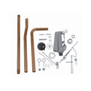 Механизм смыва GSI Old Antea BOBR с трубой, бронза