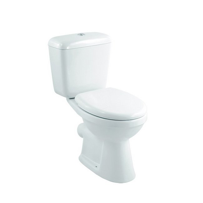 Унитаз напольный унитаз-компакт Creo Ceramique Project PR1002S+PR1004S+C257S белый